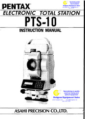 Pentax PTS-10 Instruction Manual