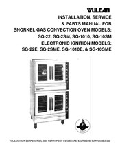 Vulcan-Hart Snorkel SG-2SM Installation Manual