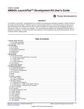 Texas Instruments AM243 Series User Manual