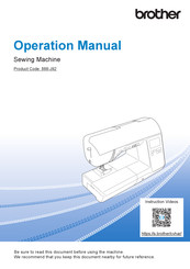 Brother 888-J92 Operation Manual