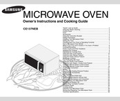 Samsung CE137NEB Owner's Instructions And Cooking Manual