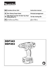 Makita DDF453RYE Instruction Manual