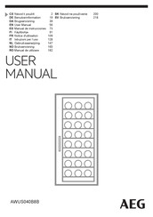 AEG AWUS040B8B User Manual