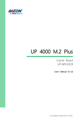 Asus AAEON UP 4000 M.2 Plus User Manual
