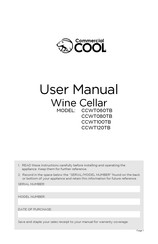 commercial cool CCWT080TB User Manual