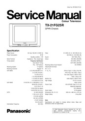 Panasonic TX-21FG25R Service Manual