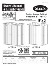 Scotts STTPS53 Owner's Manual & Assembly Manual