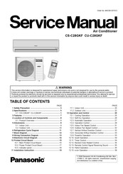 Panasonic CS-C28GKF Service Manual