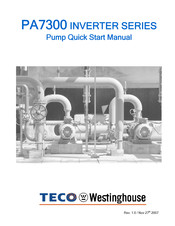 Westinghouse TECO PA7300 Series Quick Start Manual