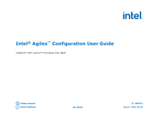 Intel Agilex Series Configuration User Manual