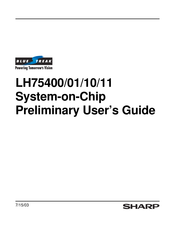 Sharp Blue Treak LH75401 User Manual