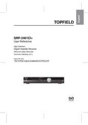 Topfield SRP-2401CIplus User Reference