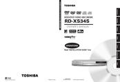 Toshiba RD-XS34S Owner's Manual