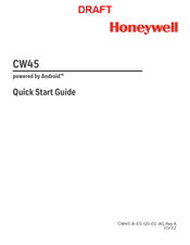 Honeywell CW45-X0N Quick Start Manual