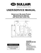 Sullair 1500-DBP User & Service Manual