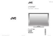 JVC LT-Z37DX7 Instructions Manual