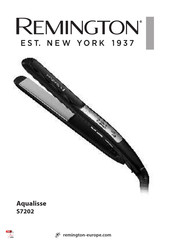 Remington Aqualisse S7202 Manual