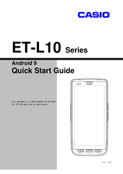 Casio ET-L10 Series Quick Start Manual