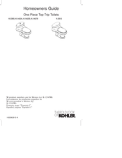 Kohler K-14224 Homeowner's Manual