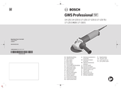 Bosch GWS Professional 17-125 Original Instructions Manual