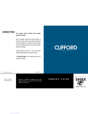 Clifford Responder LE 5806X Owner's Manual