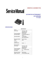 Panasonic CY-TUP153N Service Manual