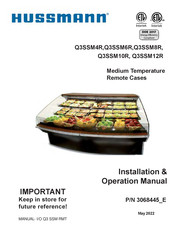 Hussmann Q3SSM8R Installation & Operation Manual