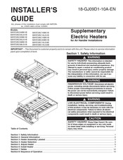 Trane BAYEVAC08LG1B Installer's Manual