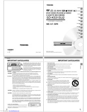 Toshiba SD-K531SU2 Owner's Manual