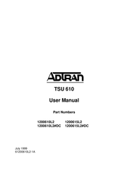 Adtran TSU 610 User Manual