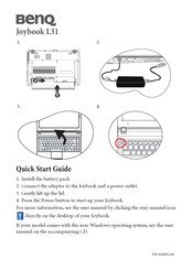 BenQ Joybook L31 series Quick Start Manual