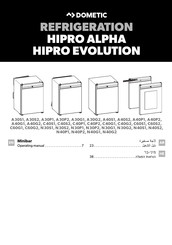 Dometic HIPRO EVOLUTION C40P Operating Manual