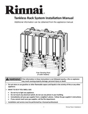 Rinnai TRS02IUP Installation Manual