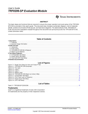 Texas Instruments TRF0206-SP-EVM User Manual
