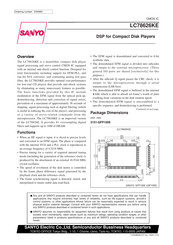 Sanyo LC78626KE Manual