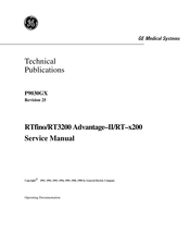 GE RTfino/RT3200 Service Manual