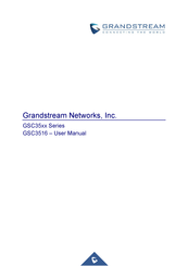 Grandstream Networks GSC35 Series User Manual