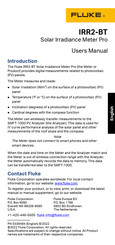 Fluke IRR2-BT User Manual