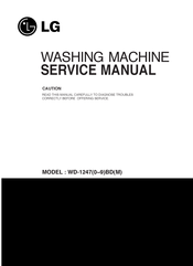LG WD-12474BDM Service Manual
