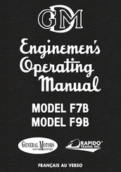 GMC Rapido F7B Operating Manual
