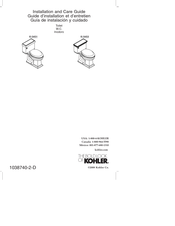 Kohler Memoirs K-3453-G9 Installation And Care Manual
