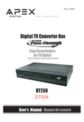 Apex Digital DT504 User Manual