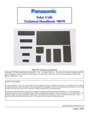 Panasonic BP-3812C4C Technical Handbook