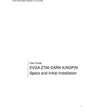 EVGA Z790 DARK K NGP N User Manual