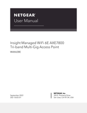 NETGEAR WAX638E User Manual