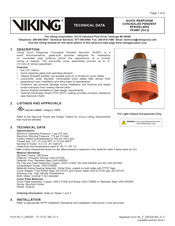 Viking VK4651 Technical Data Manual
