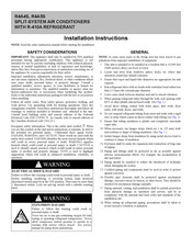 Carrier R4A4S Installation Instructions Manual