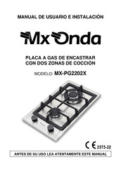 Mx Onda MX-PG2202X User And Installation Manual