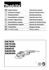 Makita GA9040SFK1 Instruction Manual