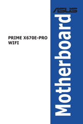 Asus PRIME X670E-PRO WIFI Manual